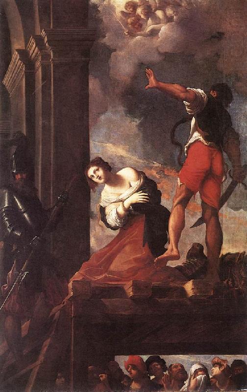 CARRACCI, Lodovico The Martyrdom of St Margaret fg china oil painting image